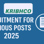 KRIBHCO Recruitment for Various Posts 2025